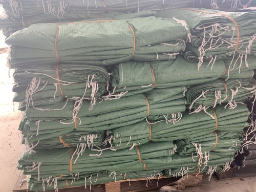 Green PP woven bag