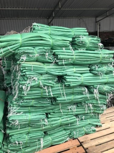 Green PP woven bag