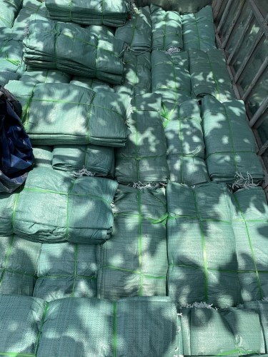 Green PP woven bag