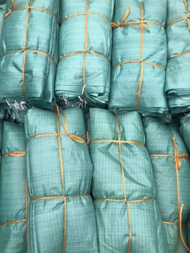 Green PP woven bag
