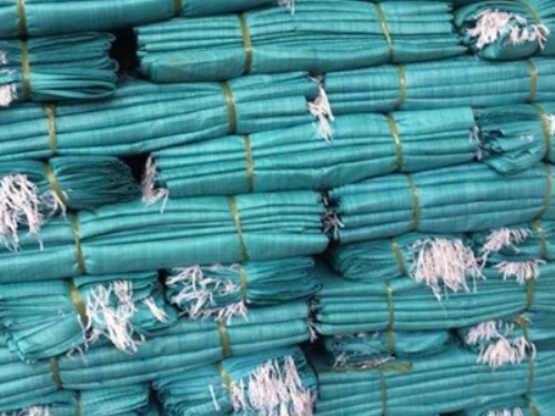 Green PP woven bag