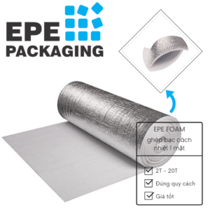 PE foam OPP roll with single size