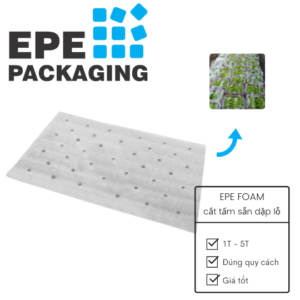 PE foam sheets with holes