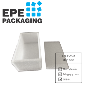 Shaped PE foam sheet