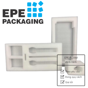 Shaped PE foam sheet