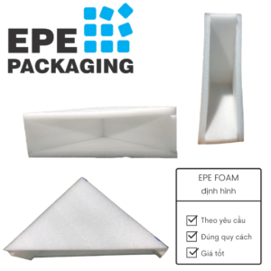 Shaped PE foam sheet
