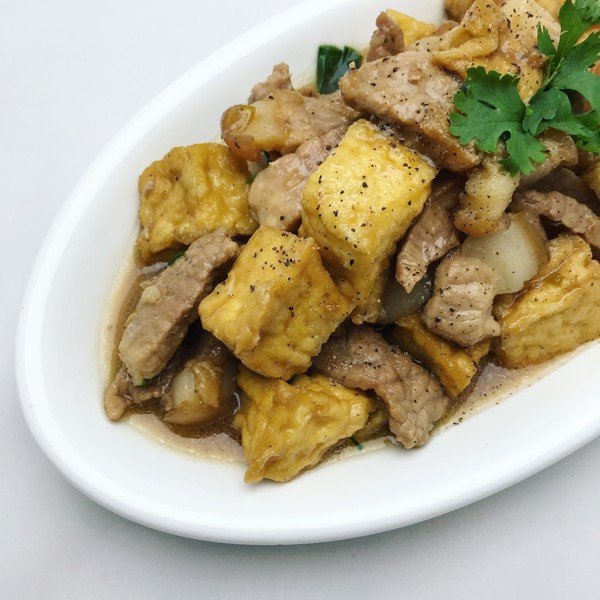 Braised meat with tofu