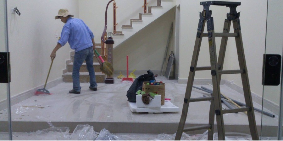 New construction house cleaning service