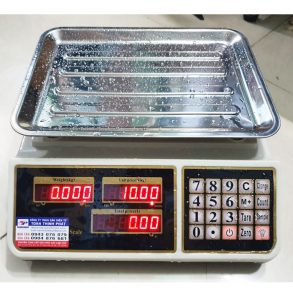 Waterproof price scale