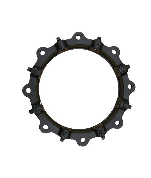 Round coupling fitting