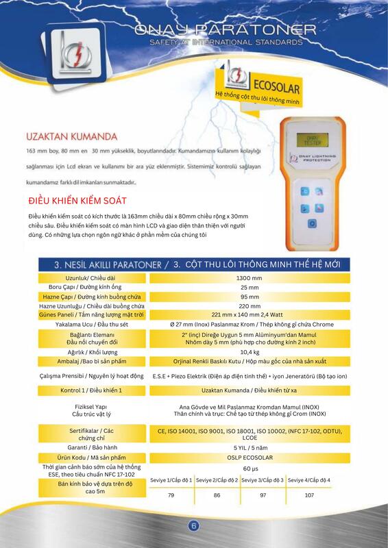 Onay electrical equipment