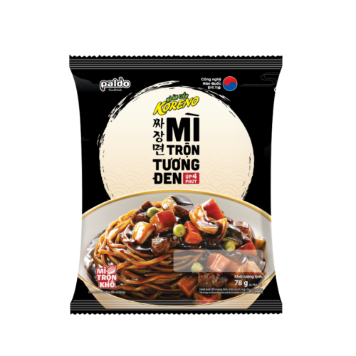 Koreno Black Sauce Mixed Noodles 78g