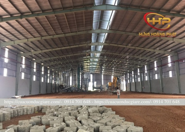 Prefabricated steel factory in Tan Uyen