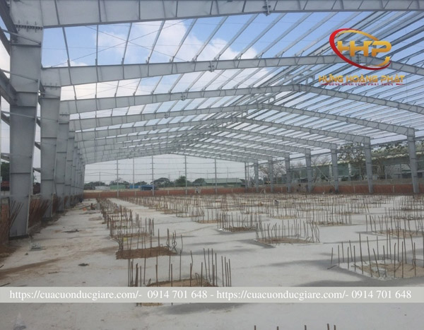 Prefabricated steel factory in Long Khanh Industrial Park