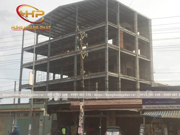 Prefabricated steel high-rise building in Thu Dau Mot, Binh Duong