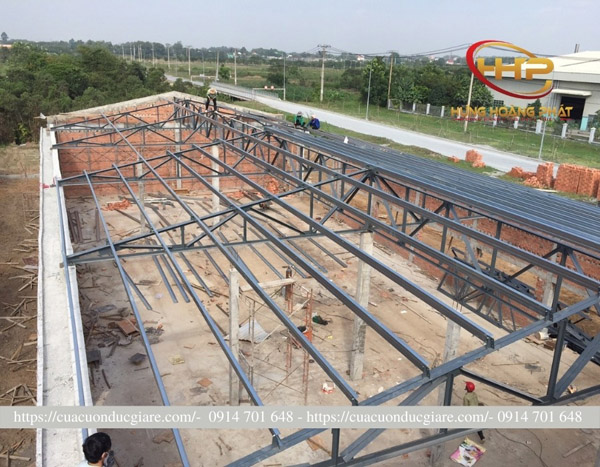 Prefabricated steel high-rise building in Thuan An, Binh Duong