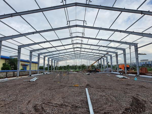 Prefabricated steel factory