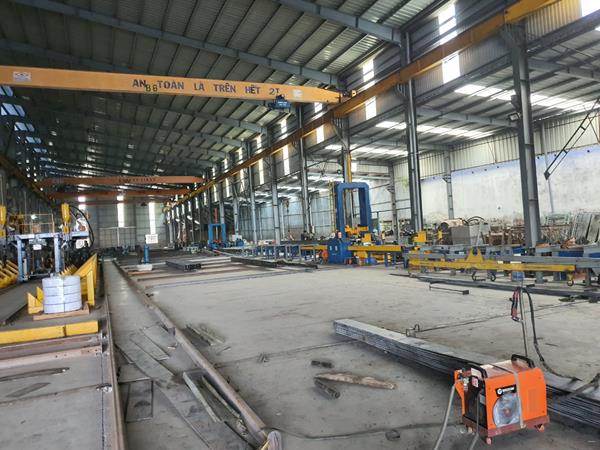 Prefabricated steel factory