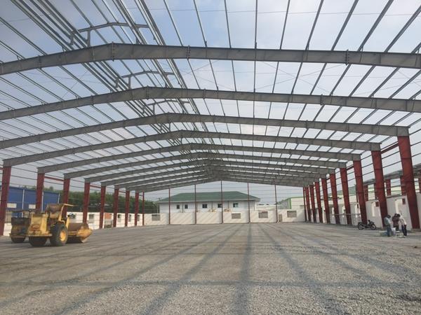 Prefabricated steel factory
