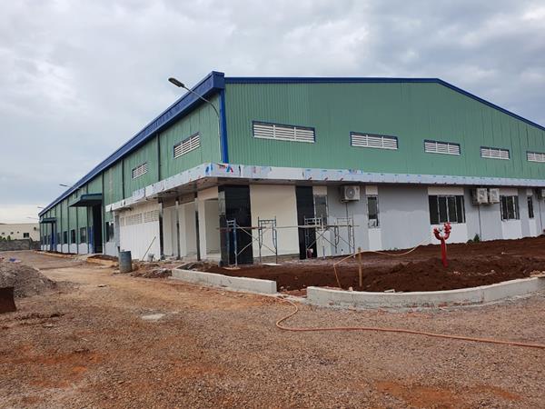 Prefabricated steel factory