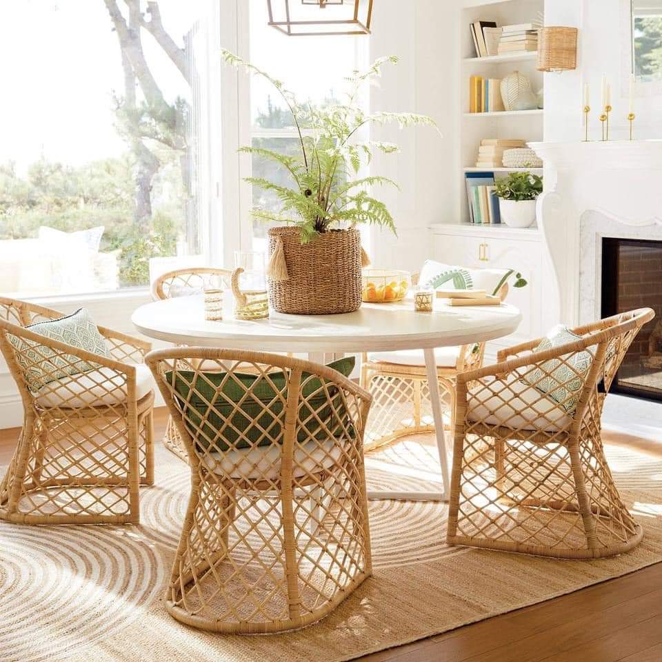 Rattan sofa