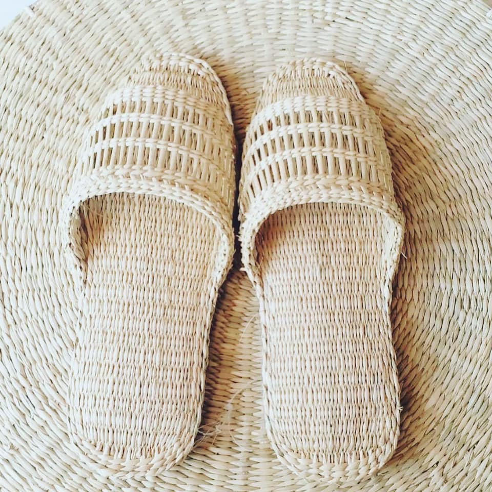 Sedge sandals