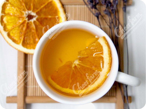 Dehydrated orange