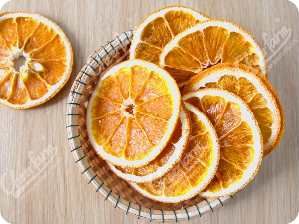 Dehydrated orange