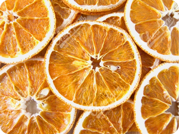Dehydrated orange