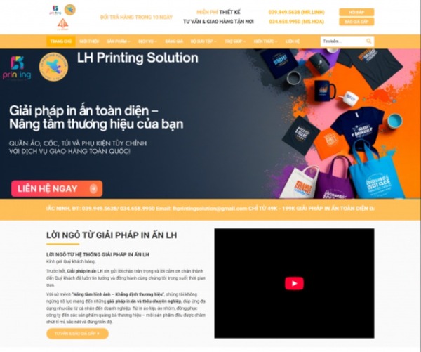 Web design and development services