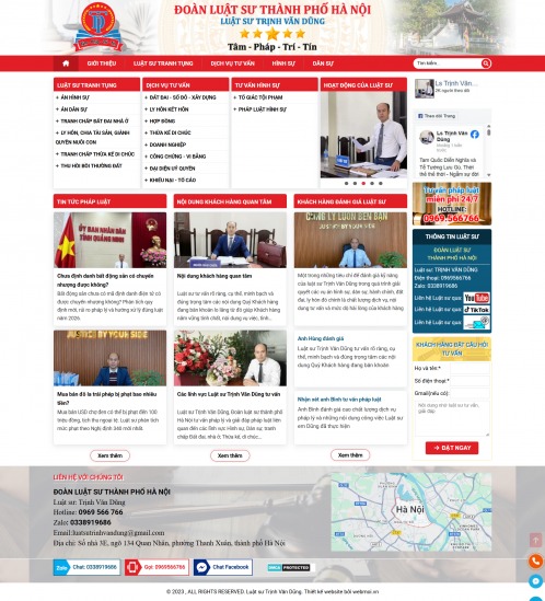 Web design and development services