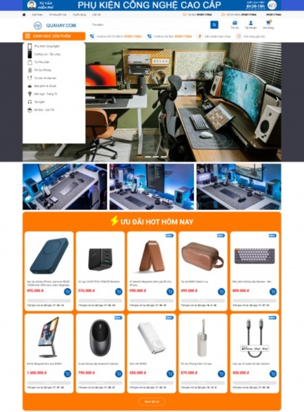 Web design and development services