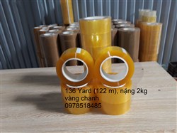 Lemon yellow adhesive tape - 2kg