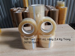 Clear adhesive tape - 2,4kg