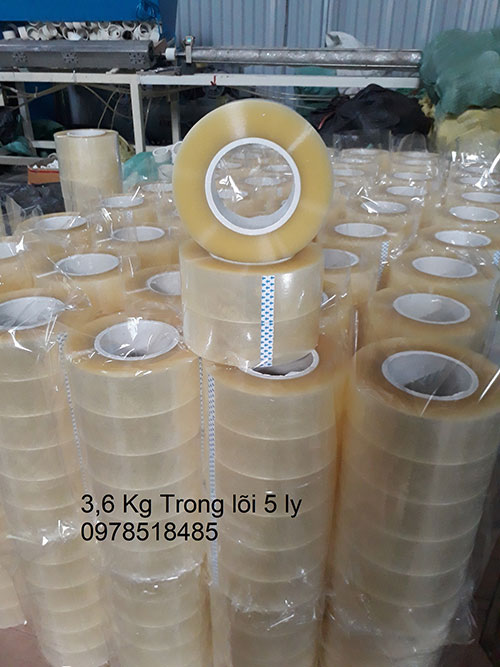 Clear adhesive tape