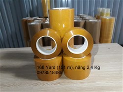 Lemon yellow adhesive tape - 2,4kg