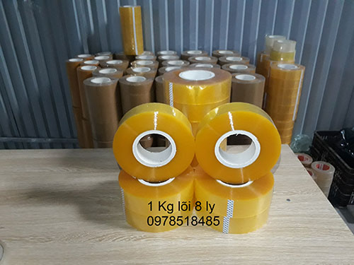 Lemon yellow adhesive tape