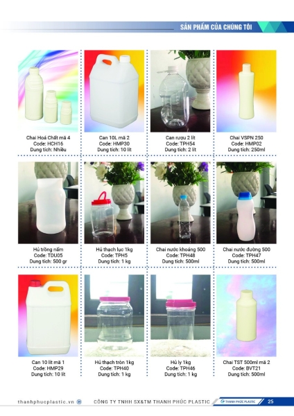 Plastic containers