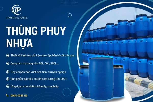 Plastic drum - 200L
