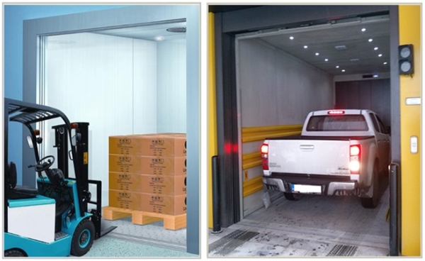 Freight elevator