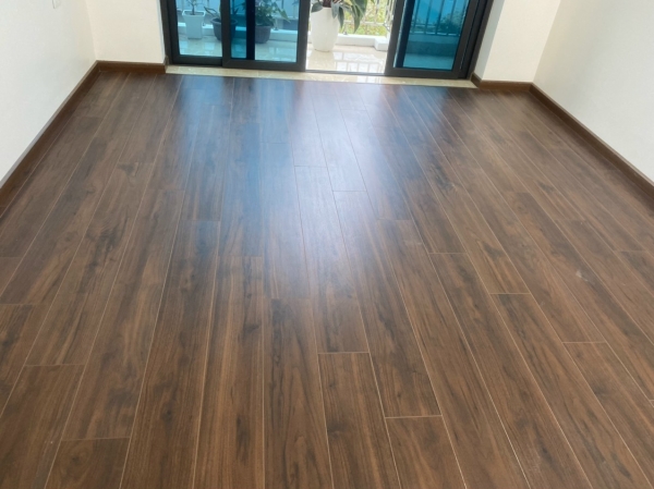 Plastic floor