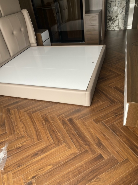 Plastic floor