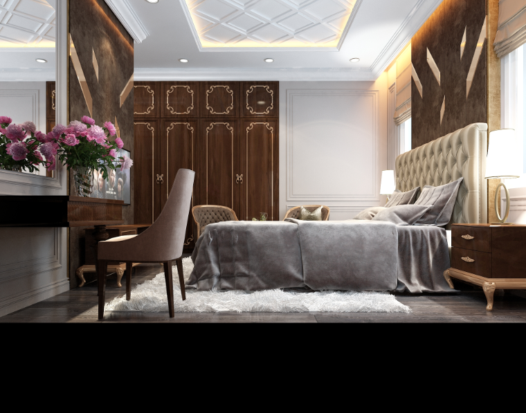 Plastic ceilings, walls, floors construction
