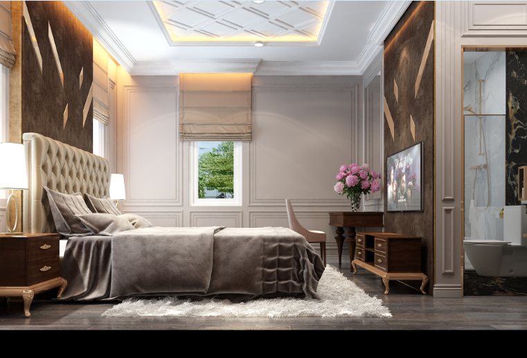 Plastic ceilings, walls, floors construction