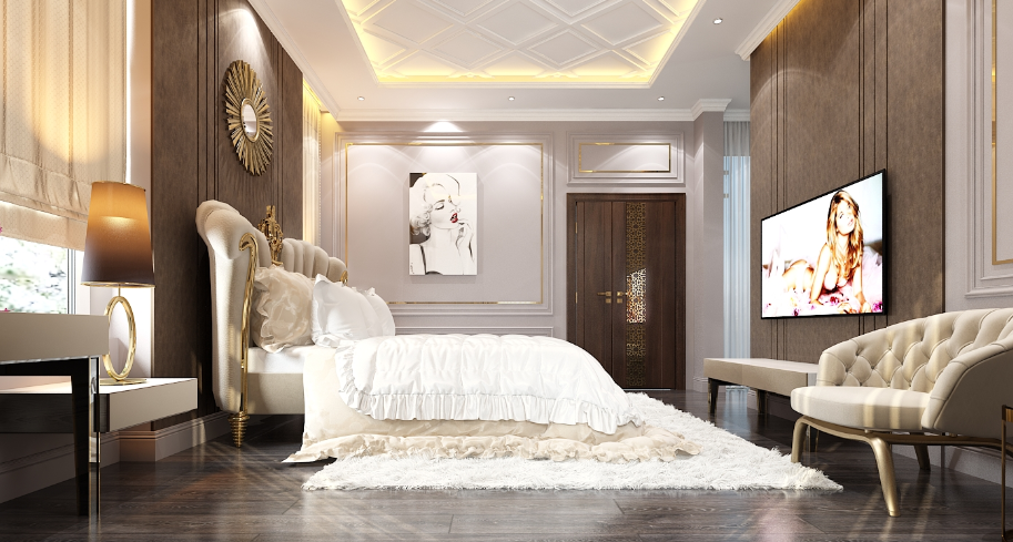 Plastic ceilings, walls, floors construction