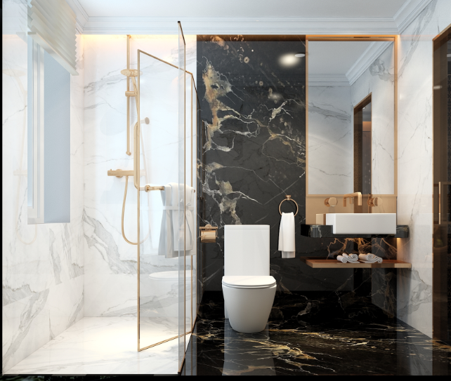 Plastic ceilings, walls, floors construction