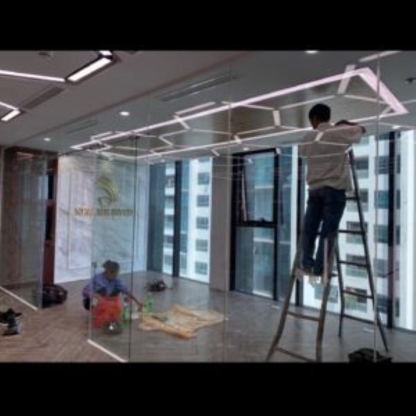 Office interior construction