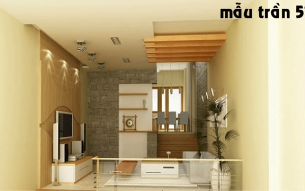 Gypsum ceiling construction