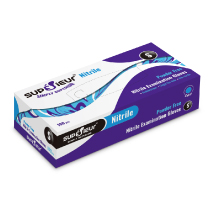 Superieur - Blue Nitrile gloves