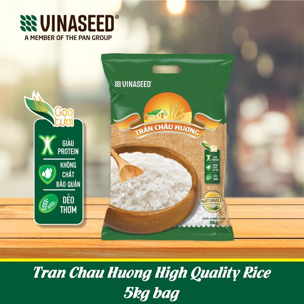 Tran Chau Huong high quality rice - 5kg bag